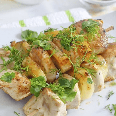 Chicken Malai Kabob